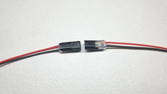 Quick 2 Pin LED Wire Splice Connectors Solderless No Strip for 18-22AWG Cables